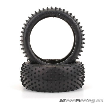 SCHUMACHER - Mini Spike Yellow, Unglued, 1/8 Off Road, 1pair