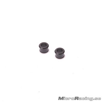 SCHUMACHER - Big Bore Shock Cap Bush, Aluminum, 1pair