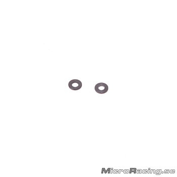 SCHUMACHER - Big Bore Shock Cap M2 Washer, Aluminum, 1pair