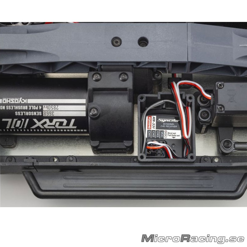  KYOSHO - Mad Wagon VE 3S 4WD 1/10 Truck, Vit/Blå - Ready To Run - 7
