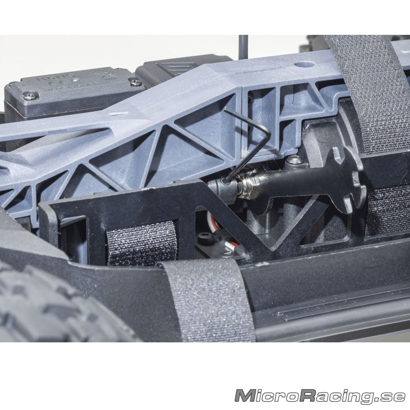  KYOSHO - Mad Wagon VE 3S 4WD 1/10 Truck, Vit/Blå - Ready To Run - 6