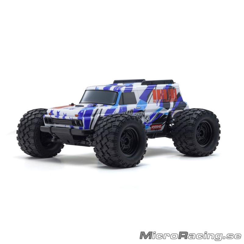  KYOSHO - Mad Wagon VE 3S 4WD 1/10 Truck, Vit/Blå - Ready To Run - 2