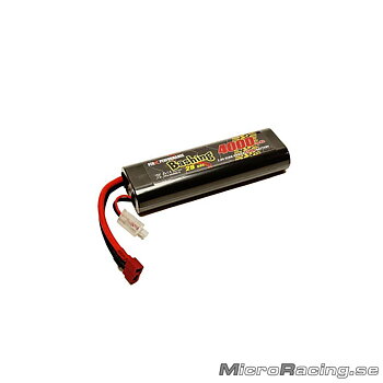 PINK PERFORMANCE - Batteri LiPo, Pink Bashing, 2S, 50C, 7.4V, 4000mAh, Deans