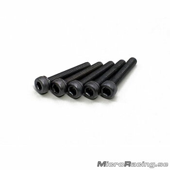 KYOSHO - M3x15mm Skruv, Cap, Insex, Stål, 5st