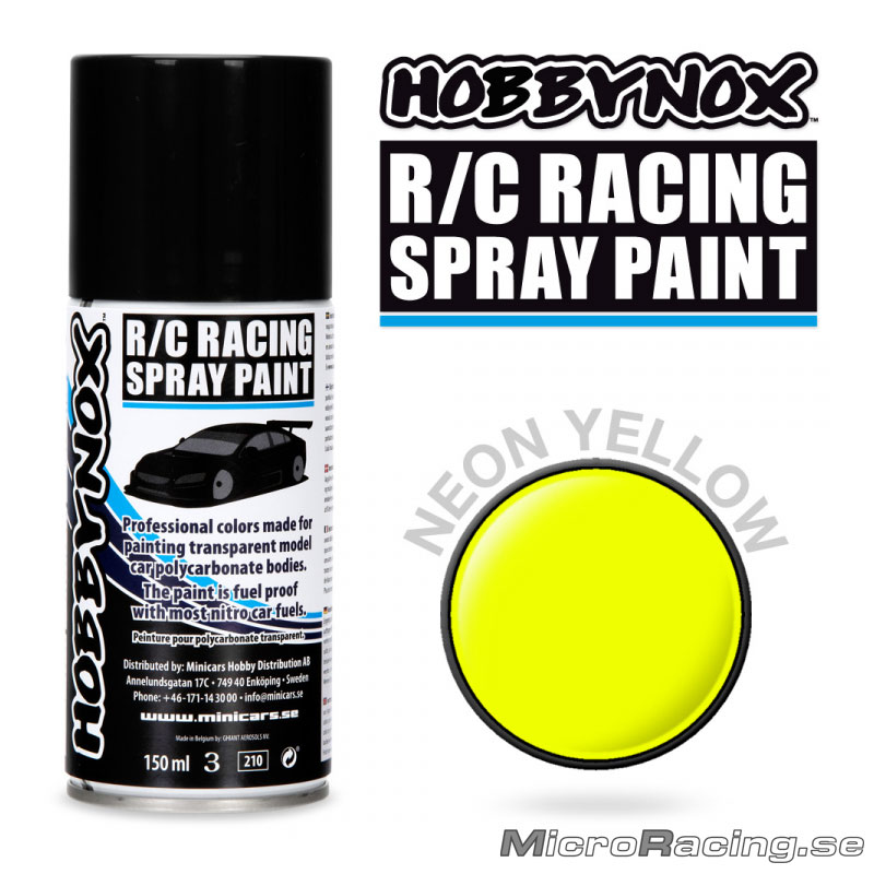 HOBBYNOX - Spray Paint, Neon Yellow, 150ml