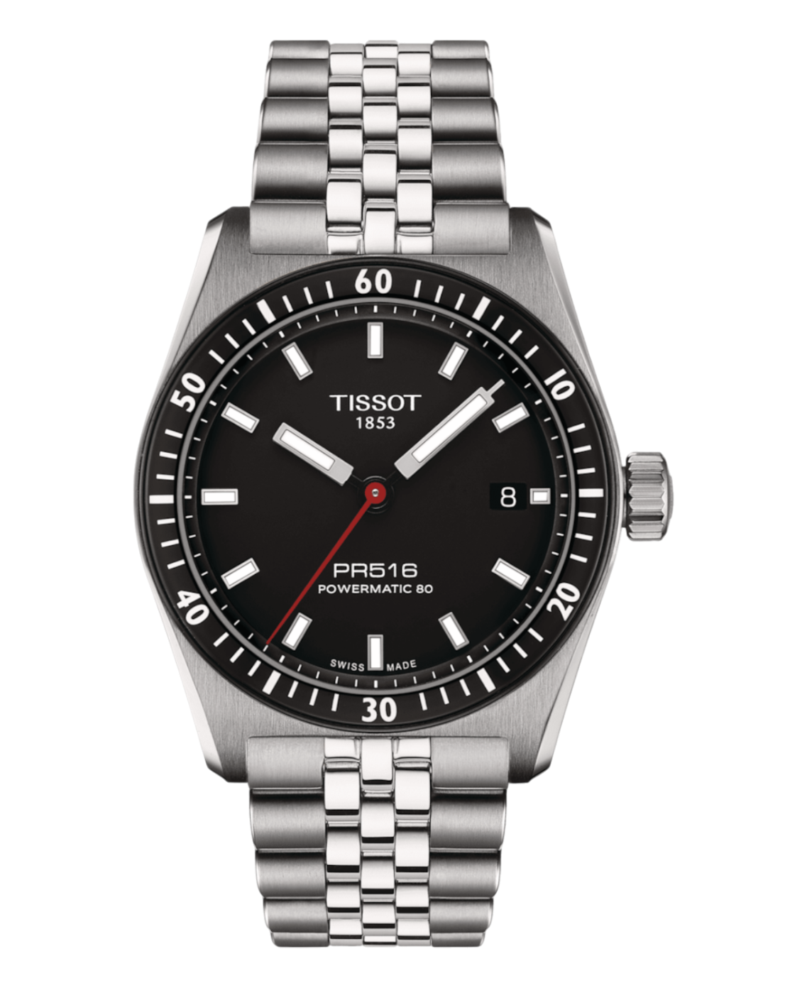 T149.407.11.051.00 Tissot PR 516 Powermatic 80 Svart