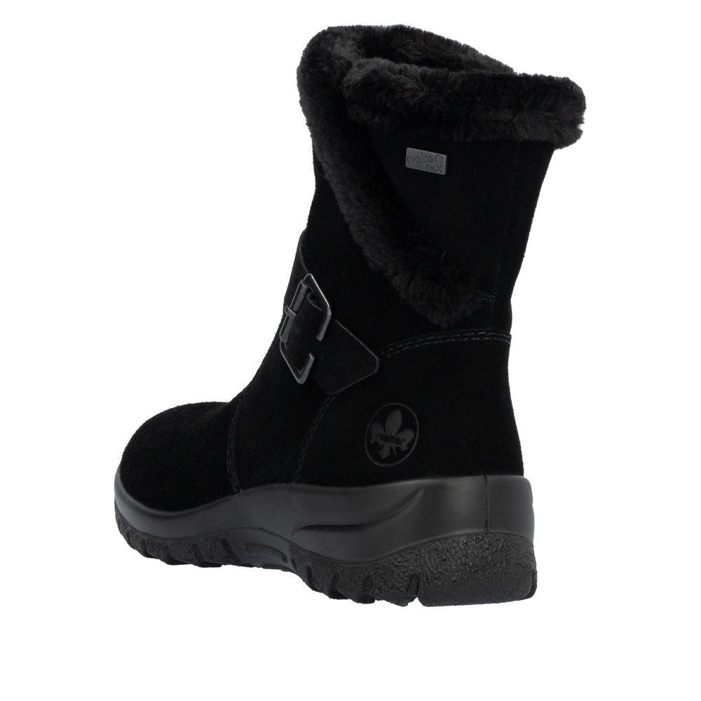 Rieker Damboots Varmfodrad Svart - 3