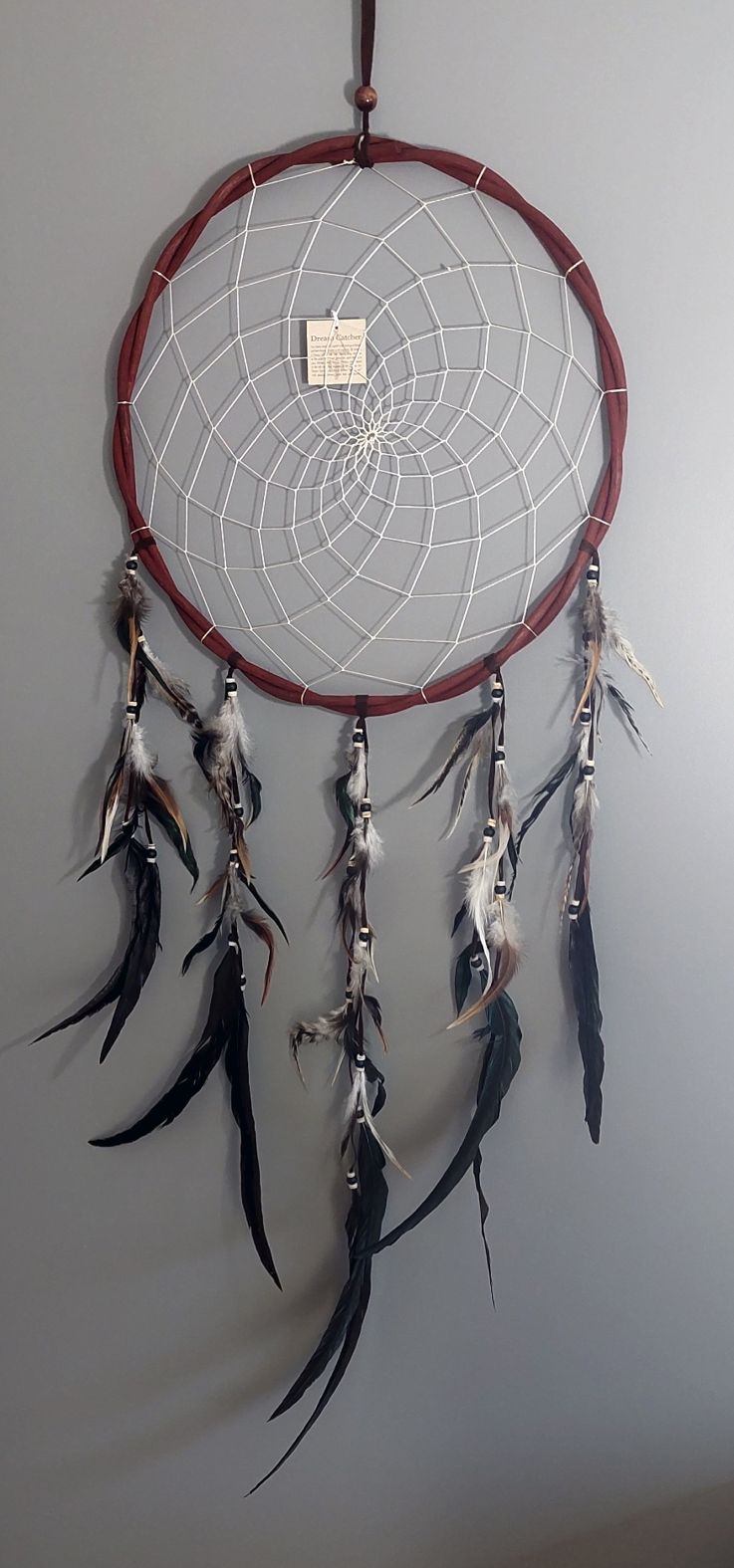 Tvinnad Drömfångare, Brun - 40cm - 3