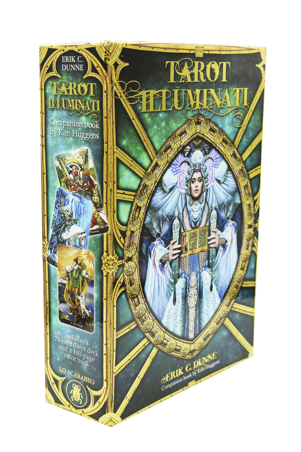Tarot Illuminati, Boxed Set - Kort med Bok