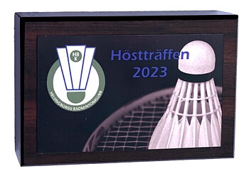 Klubbplakett Badminton 