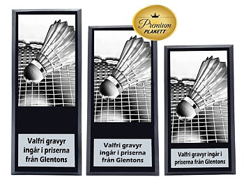 Träplakett premium- Badminton