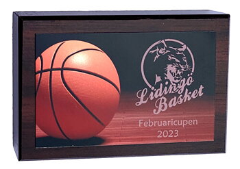 Klubbplakett Basket