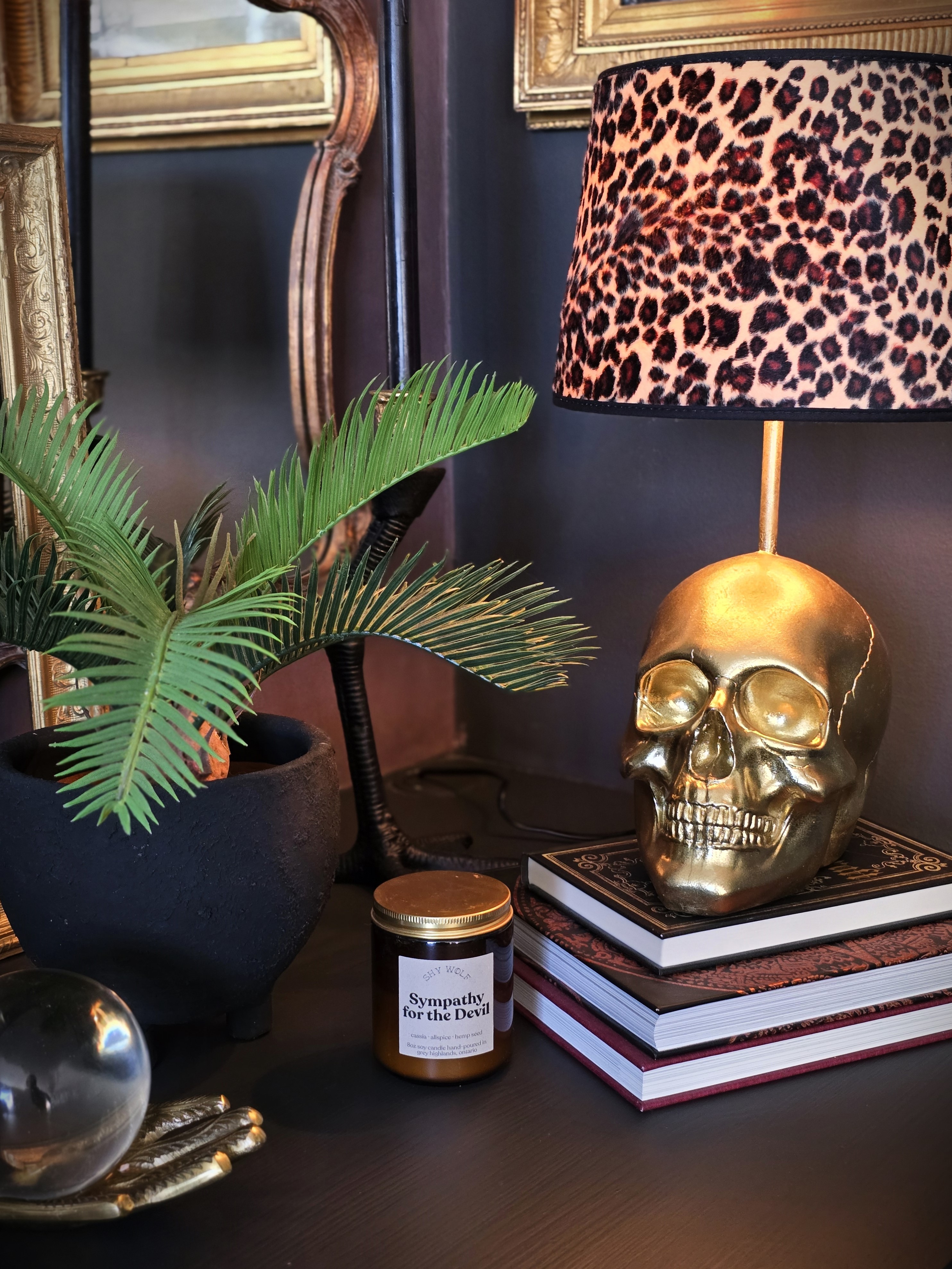 Golden Skull - Lampfot - 5