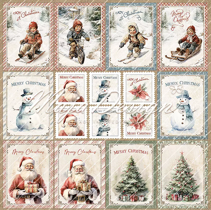 Maja Design Christmas Nostalgia - To cut out  - 8