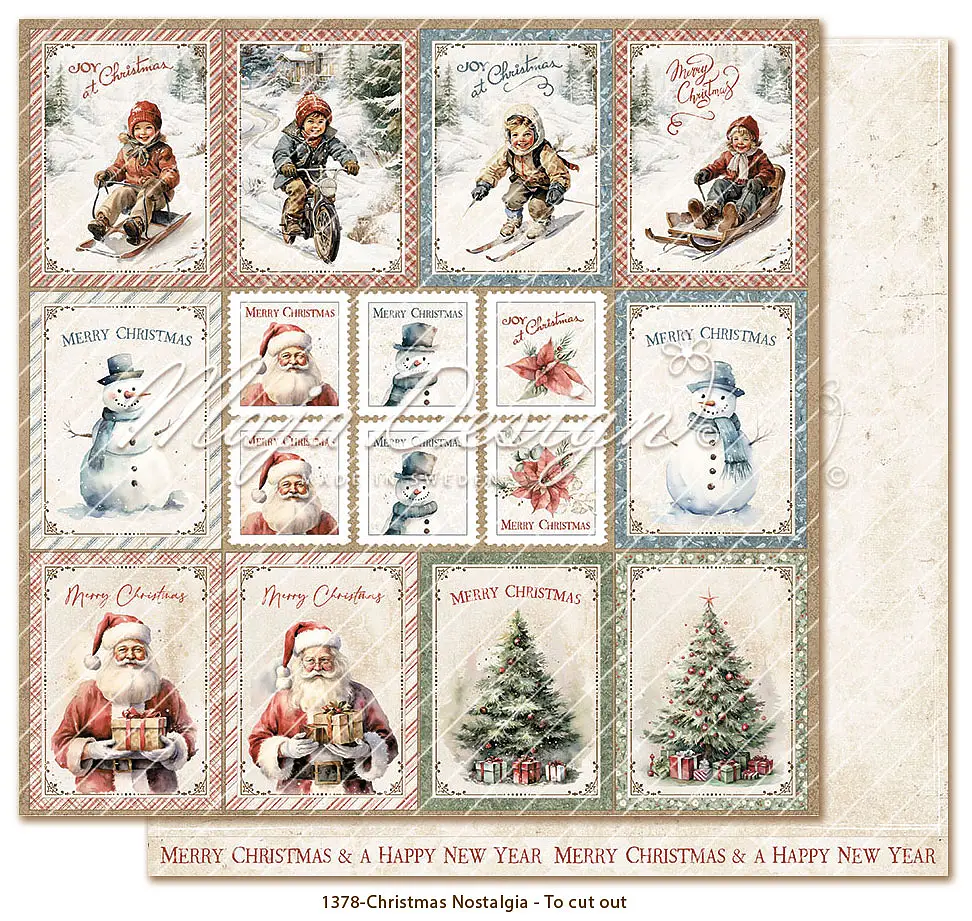 Maja Design Christmas Nostalgia - To cut out  - 2