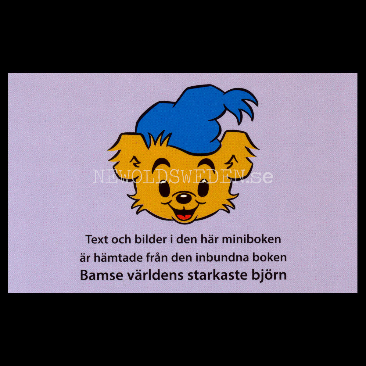 BAMSE I KLÄMMA - BAMSE MINIBÖCKER - MB209 - 3