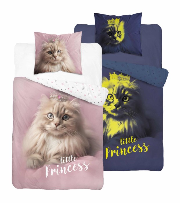 Katt Bäddset GLOW IN THE DARK Little Princess - 4