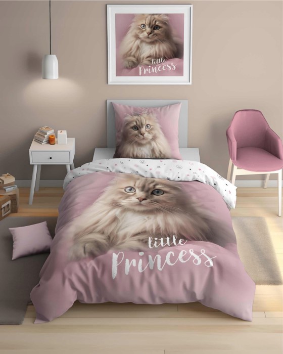 Katt Bäddset GLOW IN THE DARK Little Princess - 2