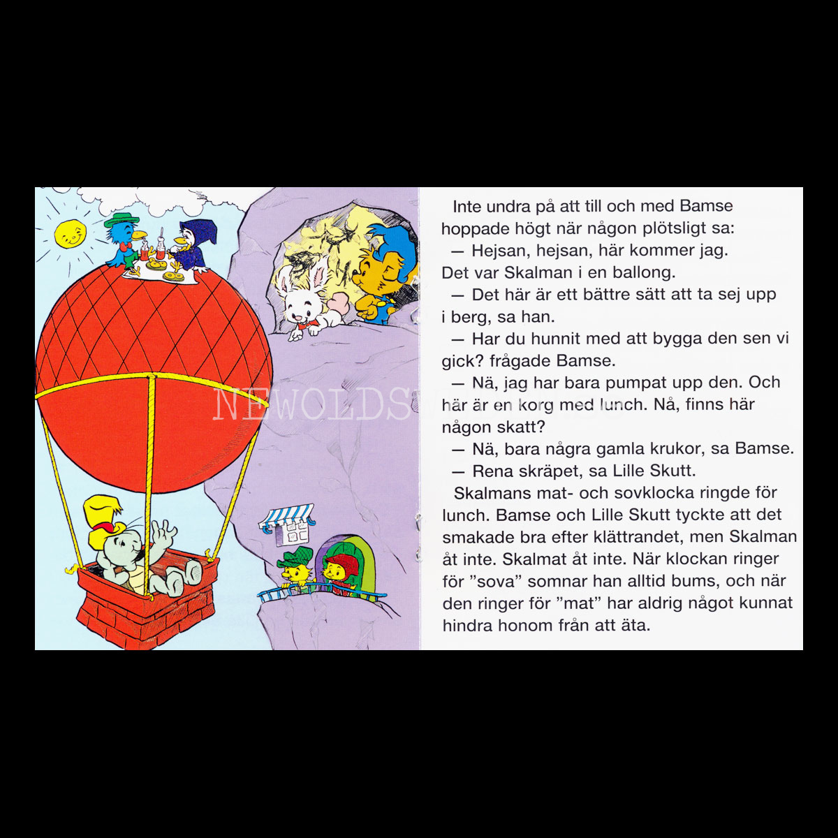 SKATTEN I GROTTAN - BAMSE MINIBÖCKER - MB209 - 2