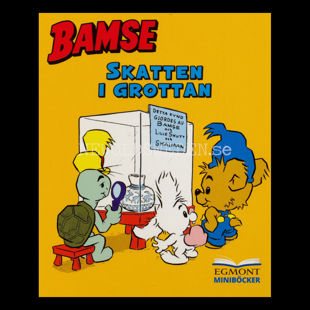SKATTEN I GROTTAN - BAMSE MINIBÖCKER - MB209