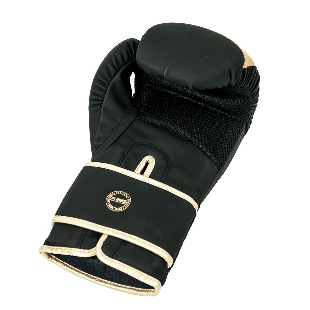 King Boxningshandske REVO-6 Svart/guld 10-16 oz - 3