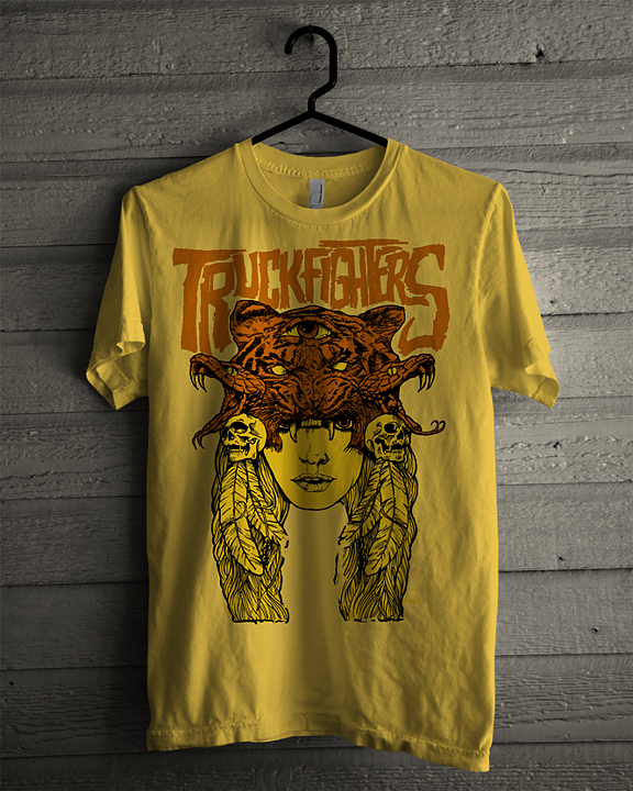 Truckfighters "indian" yellow