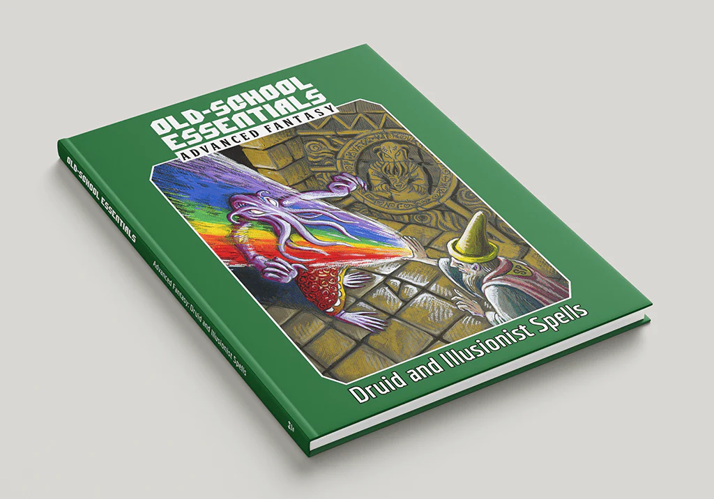  OSE Advanced Fantasy Druid & Illusionist Spells  + PDF