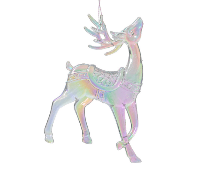 Julgranshänge Ren Iridescent