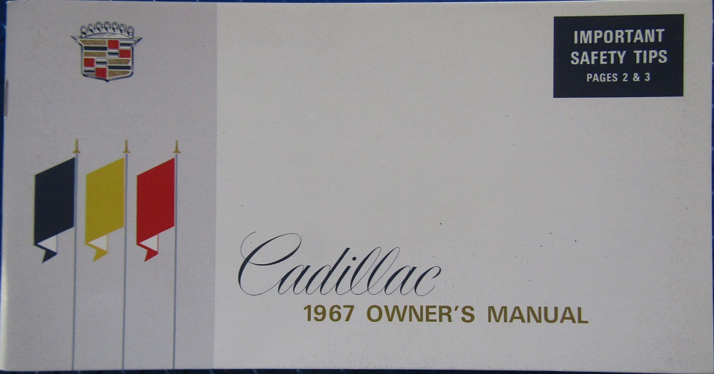 1967 Cadillac Owner's Manual