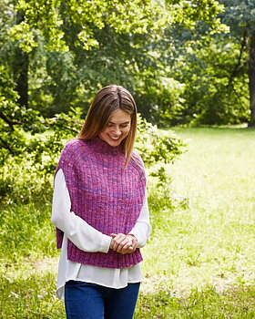 Poncho med sadelaxlar - Kamma 899536 PDF