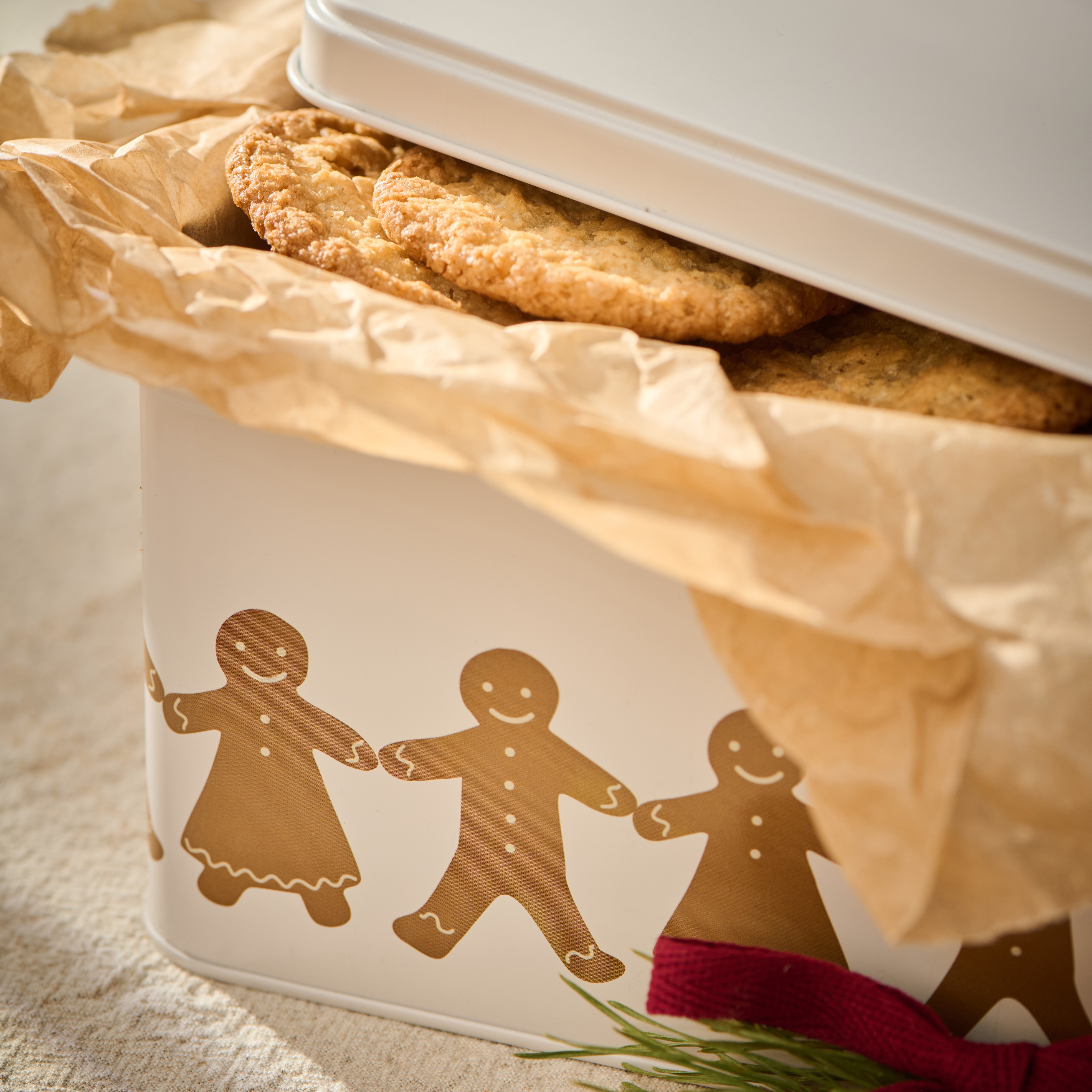 Kakburk Fyrkantig Pepparkaksgubbar - Stor - 2