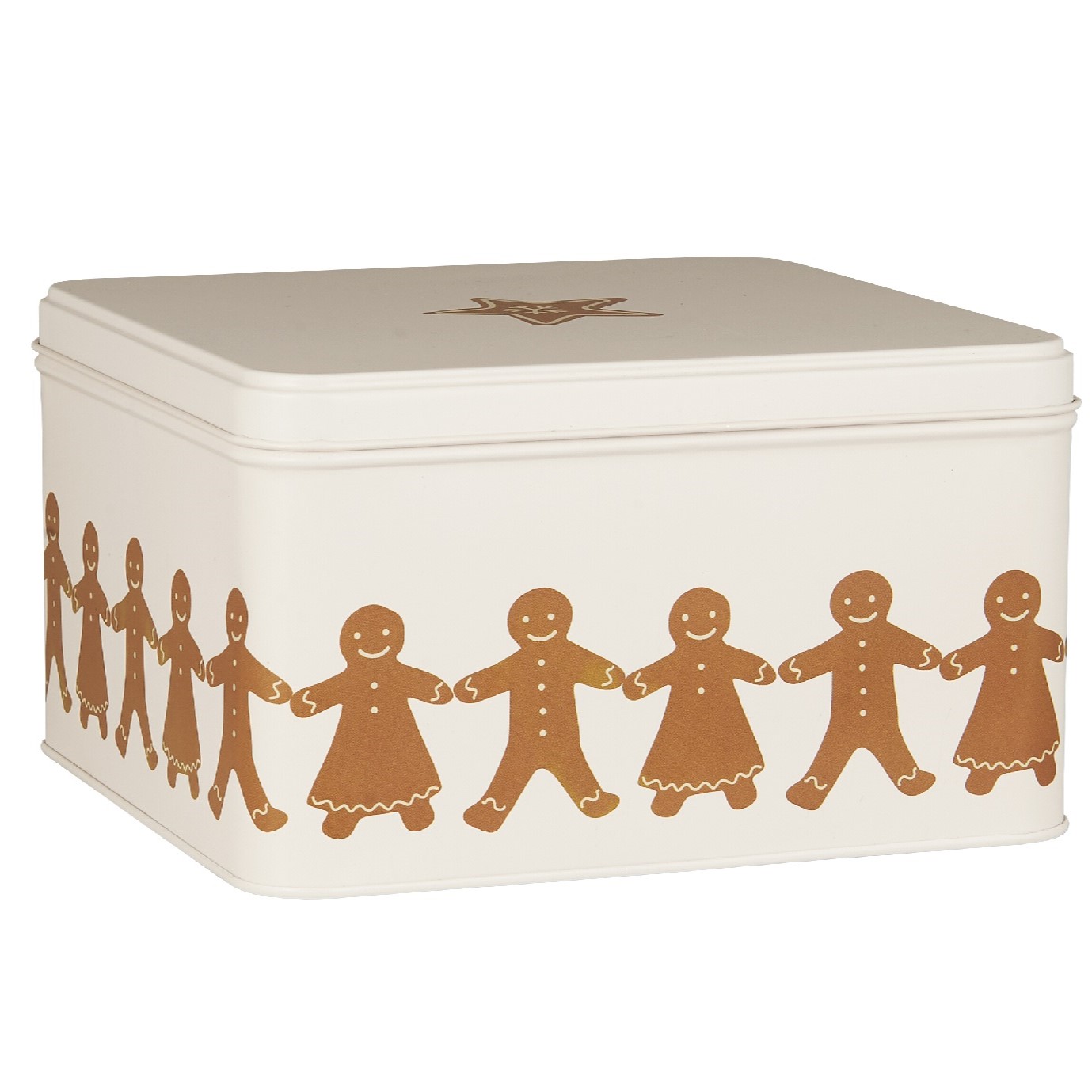 Kakburk Fyrkantig Pepparkaksgubbar - Stor