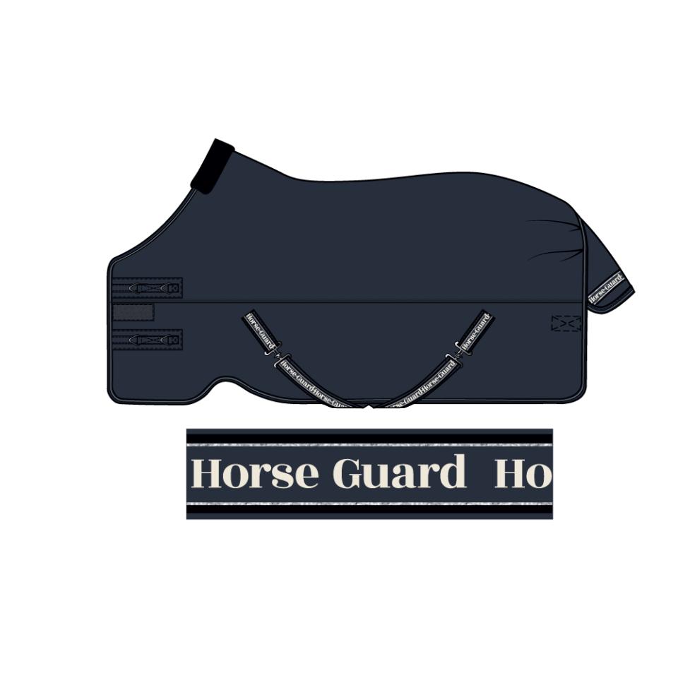 HorseGuard Landon 1200D 200g Turnout dekken standard hals Navy 105-165cm