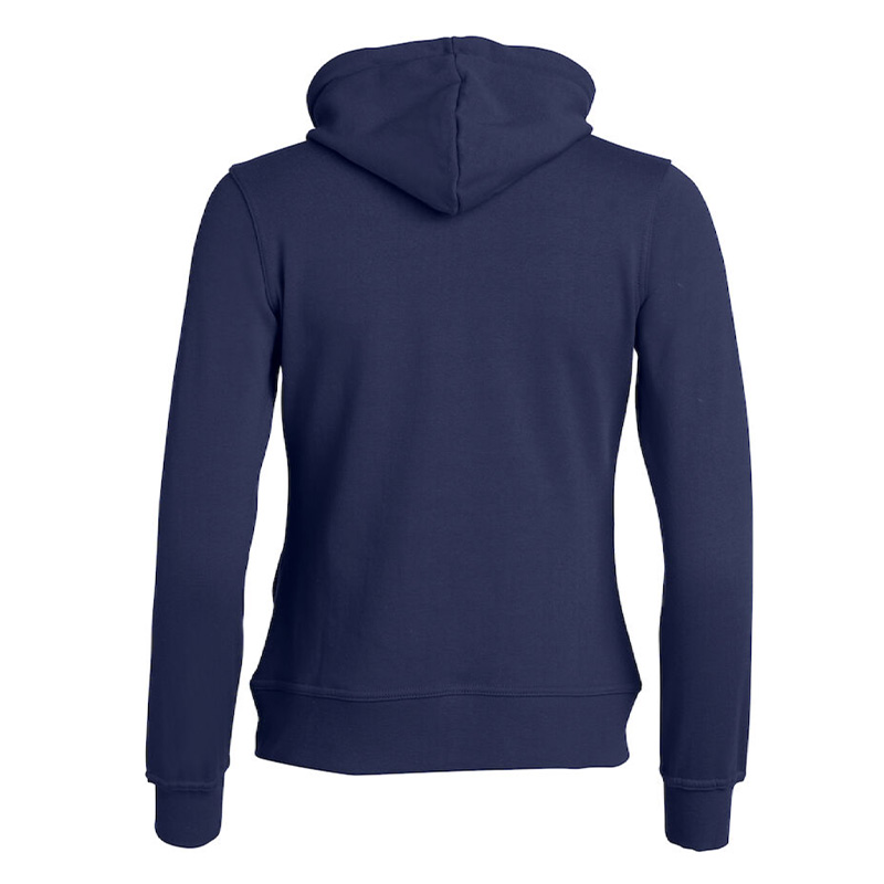 Hoodie med blixtlås Dam - 2