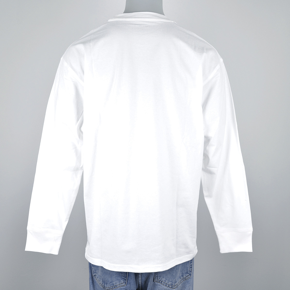 Carhartt WIP - American Script Long Sleeve White - 2