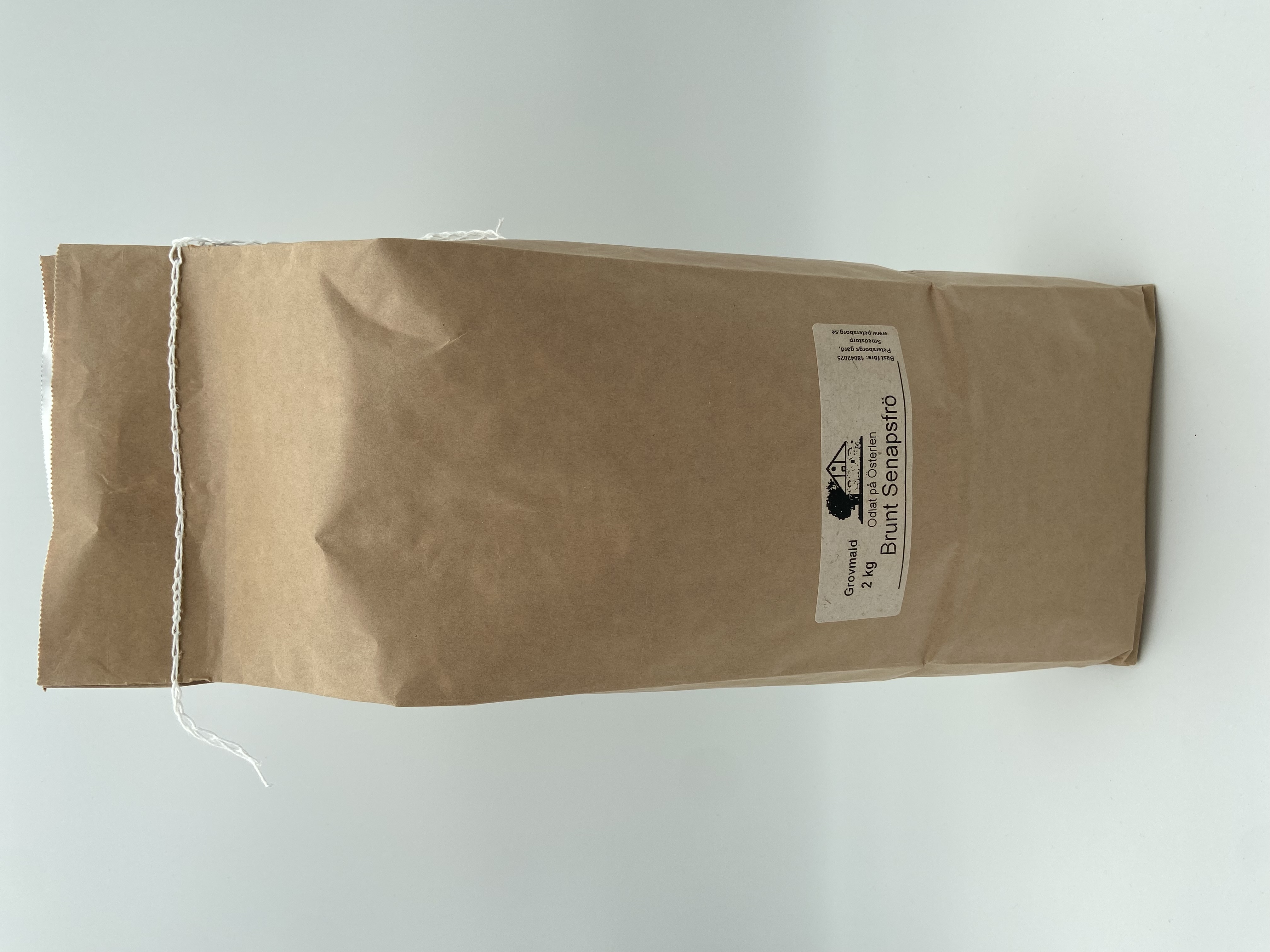 Brunt Senapsfrö Grovmalt 2 kg