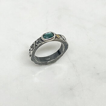 Silverring Turmalin 1