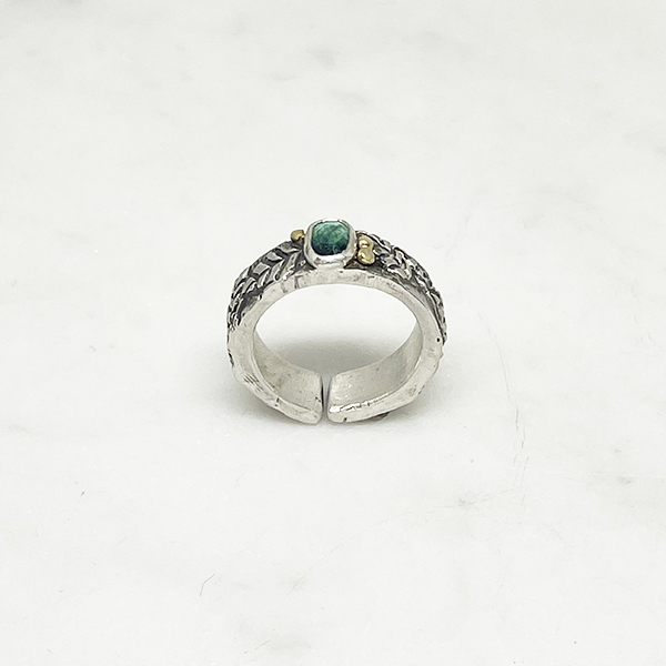 Silverring Turmalin 2