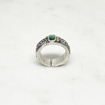 Silverring Turmalin 2