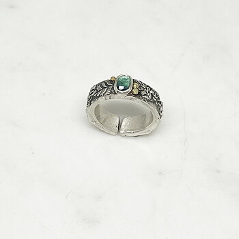 Silverring Turmalin 2