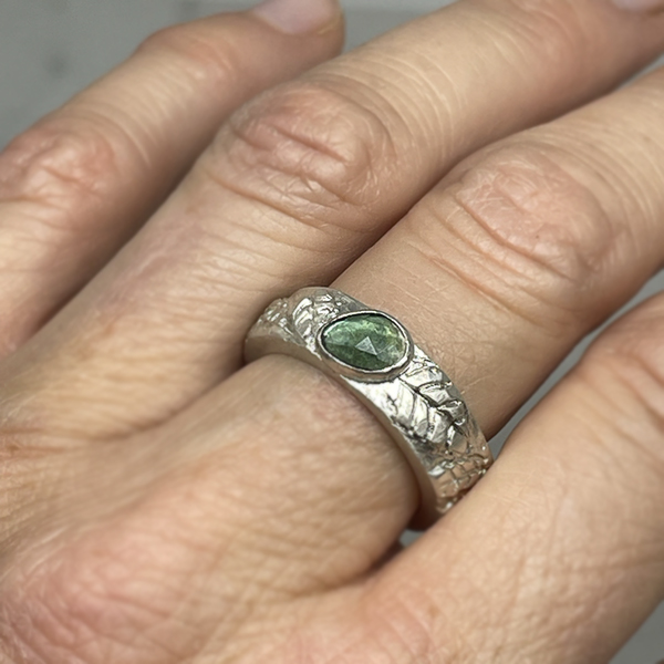 Silverring Turmalin 3 - 5