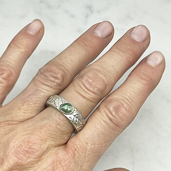 Silverring Turmalin 3