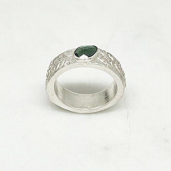 Silverring Turmalin 3
