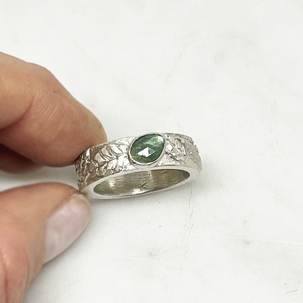 Silverring Turmalin 3 - 4