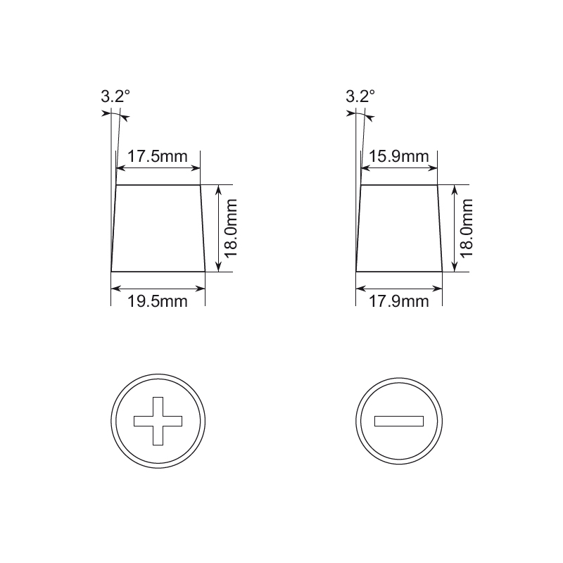 Ampire Batteri Terminal Plus - 7