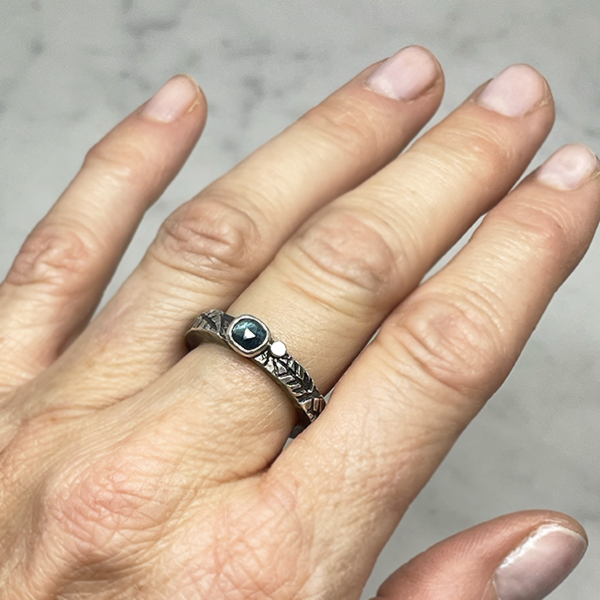 Silverring  Turmalin 4 - 5