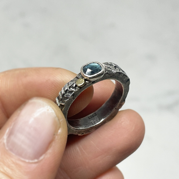 Silverring  Turmalin 4 - 4