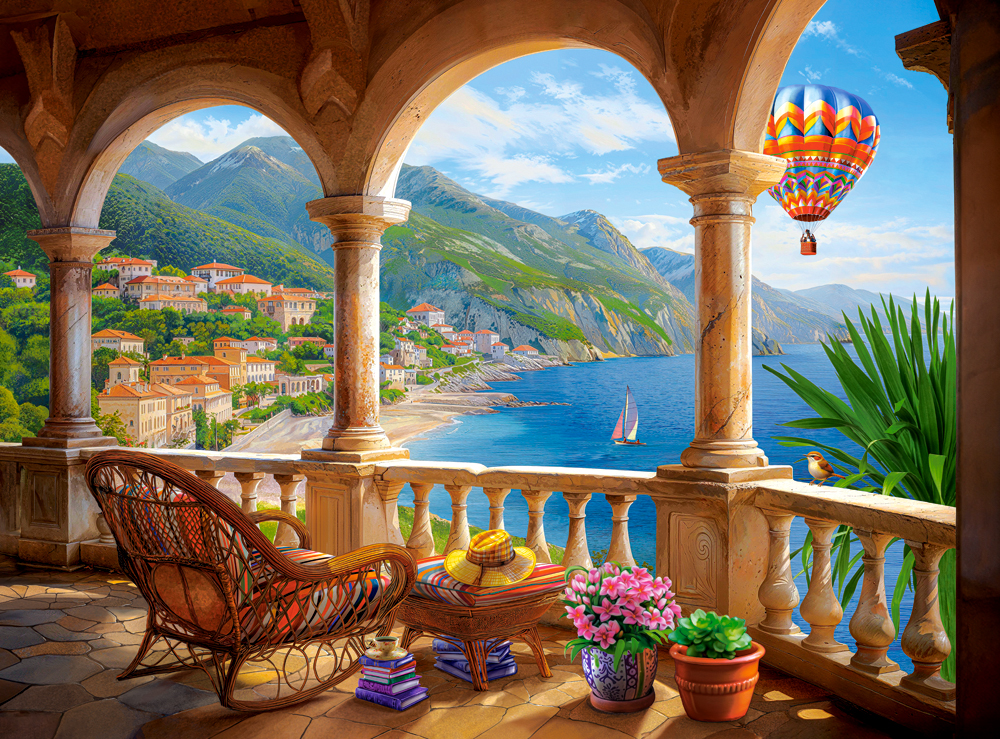 Montenegro Meditation, puslespil med 2000 brikker (C-200979)