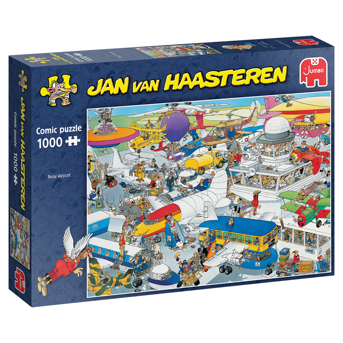  Jan van Haasteren Busy Airport 1000 palaa - 2
