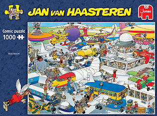  Jan van Haasteren Busy Airport 1000 palaa